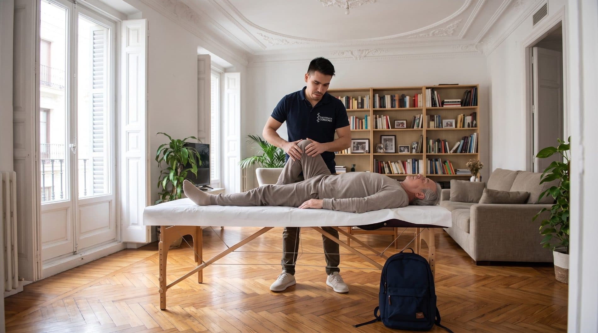 Diego Cordones, fisioterapeuta a domicilio en Madrid